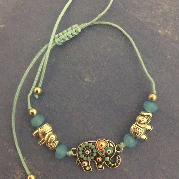 Jewelry - Elephant charm bracelet